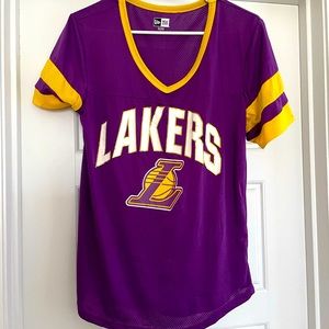 New Era Lakers jersey tee